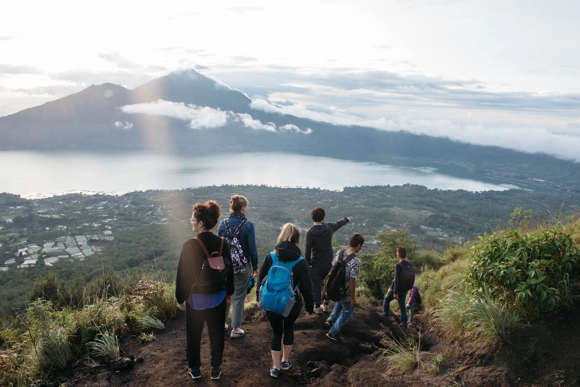 Bali, Indonesia - Mt. Batur, Temples, and Rice Terraces