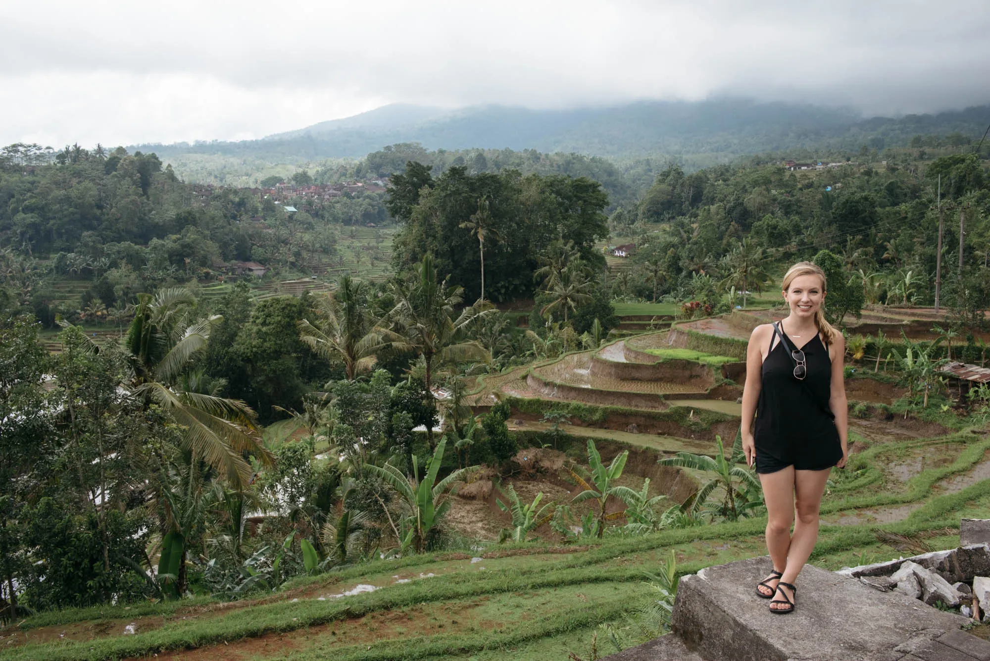 Bali, Indonesia - Mt. Batur, Temples, and Rice Terraces