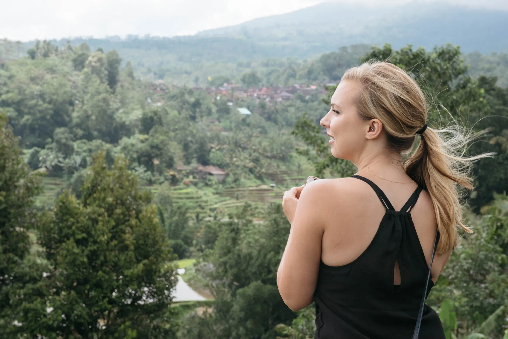 Bali, Indonesia - Mt. Batur, Temples, and Rice Terraces