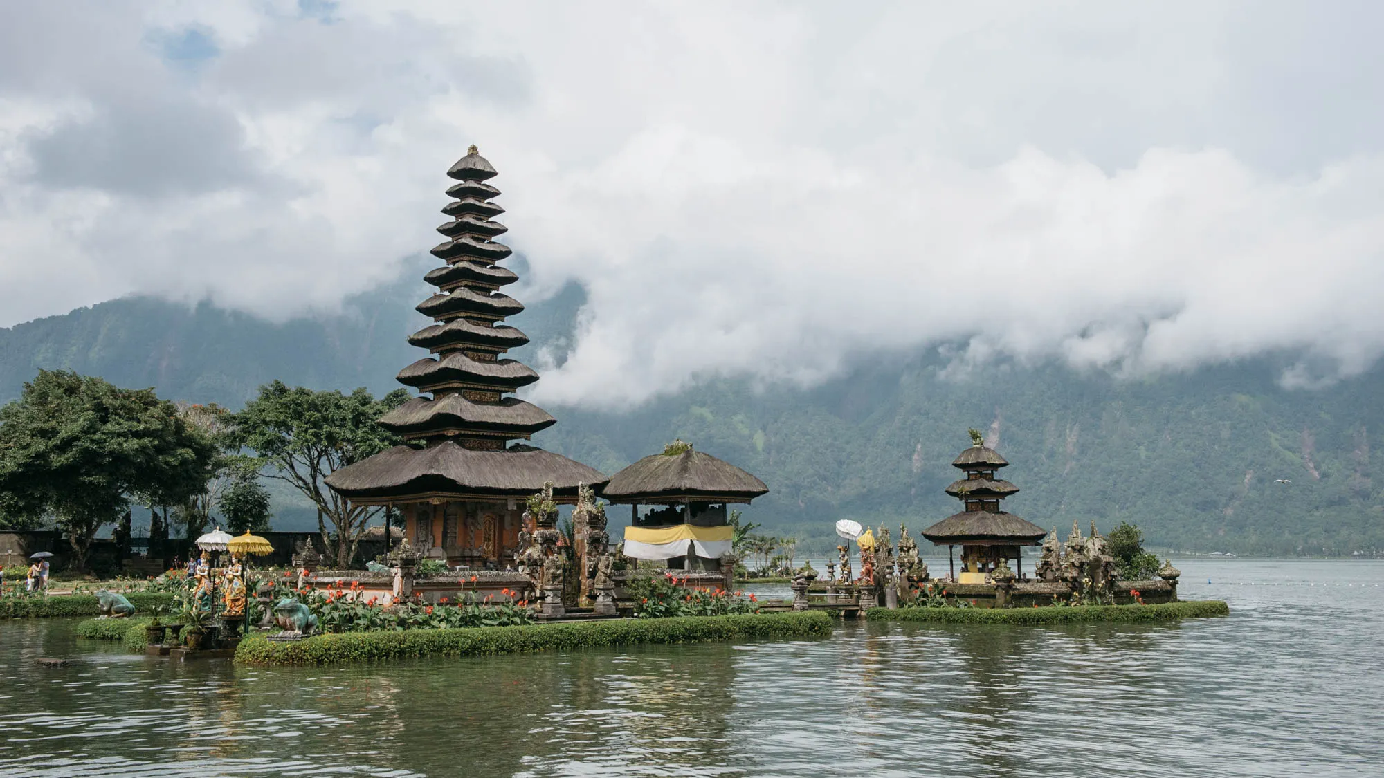 Bali, Indonesia - Mt. Batur, Temples, and Rice Terraces